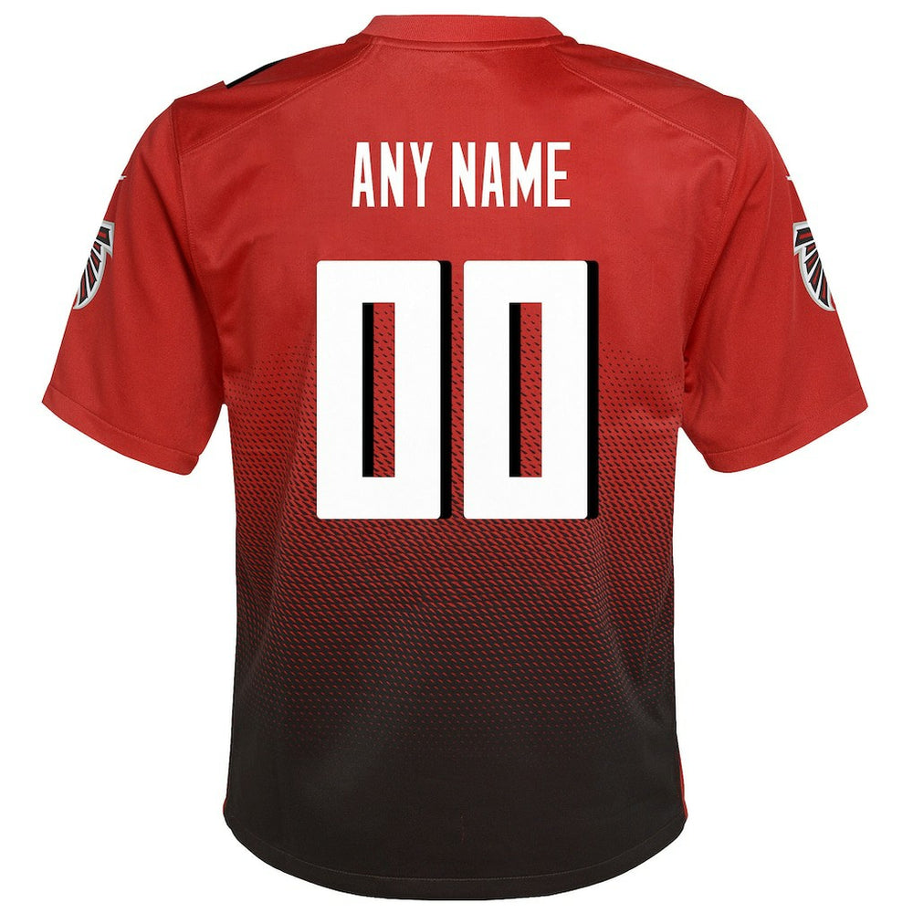 Atlanta Falcons Youth Alternate Custom Game Jersey - Red | Nike sale