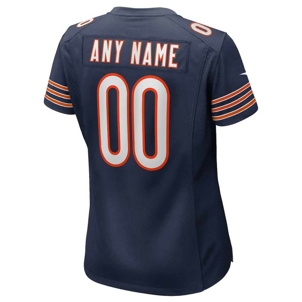 Chicago Bears Women's Custom Game Jersey - Navy | Nike on sale