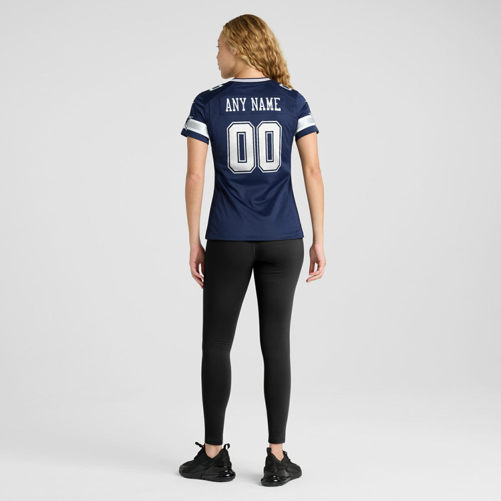 Dallas Cowboys Women's Custom Game Jersey - Navy | Nike discount