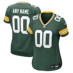 Green Bay Packers Women's Custom Game Jersey - Green | Nike cheap