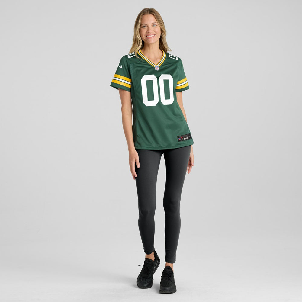 Green Bay Packers Women's Custom Game Jersey - Green | Nike cheap