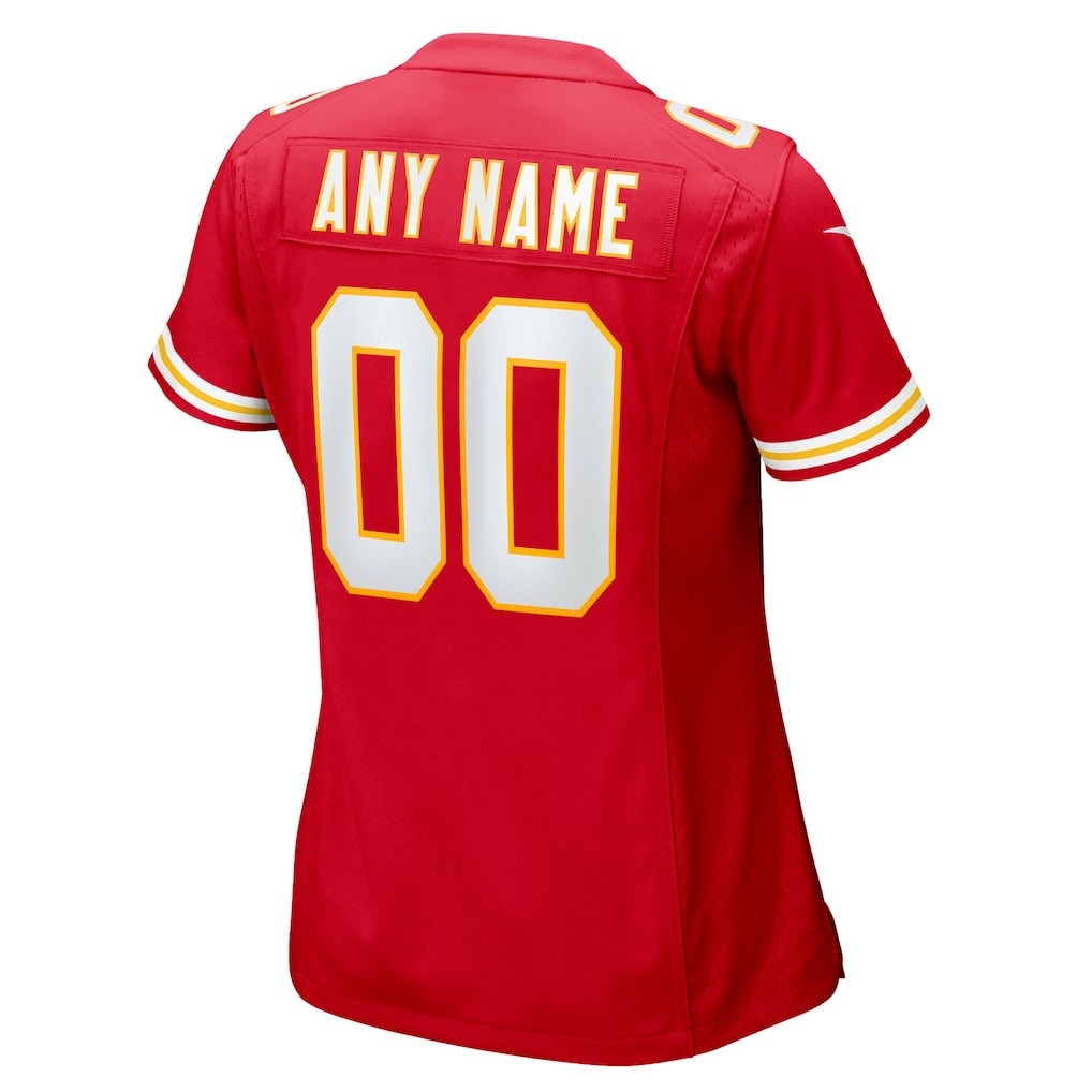 Kansas City Chiefs Women's Custom Game Jersey - Red | Nike cheap