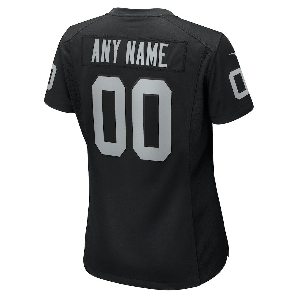 Las Vegas Raiders Women's Custom Game Jersey - Black | Nike online