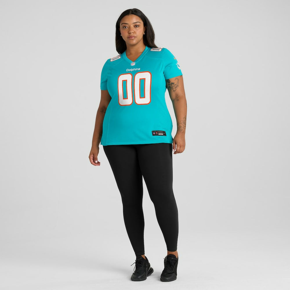 Miami Dolphins Women's Custom Game Jersey - Aqua | Nike on sale