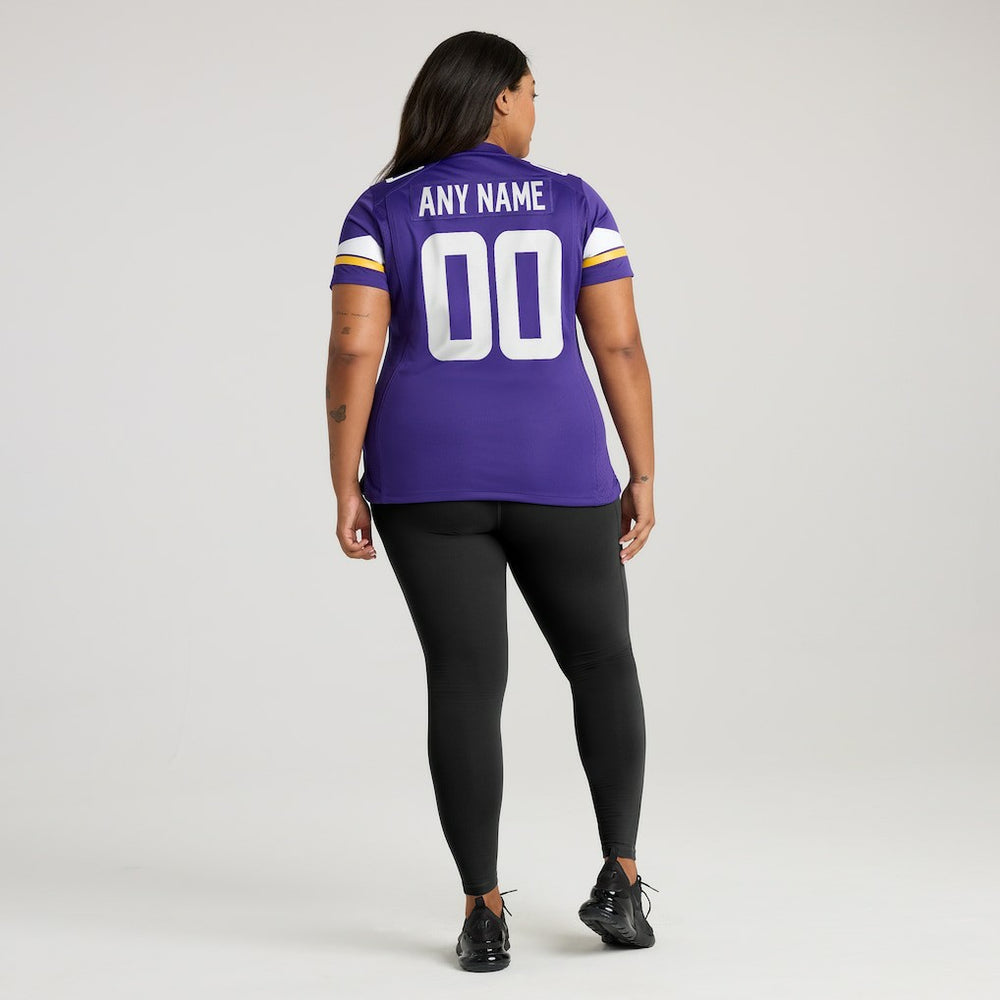Minnesota Vikings Women's Custom Game Jersey - Purple | Nike outlet