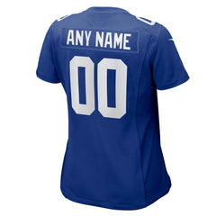 New York Giants Women's Custom Jersey - Royal | Nike outlet