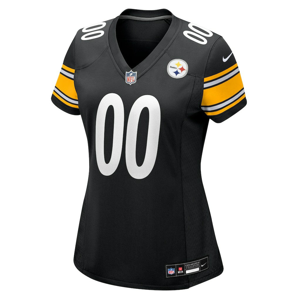 Pittsburgh Steelers Women's Custom Game Jersey - Black | Nike on sale
