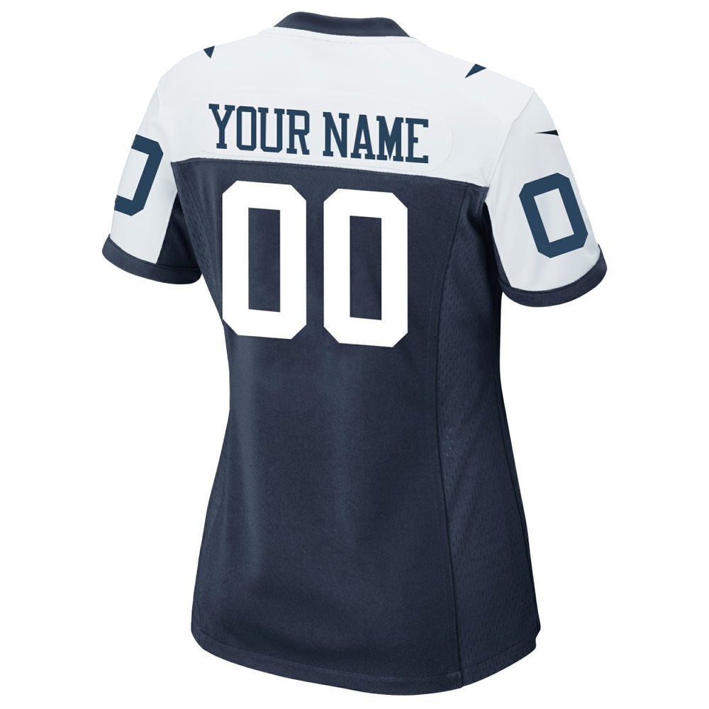 Dallas Cowboys Women's Alternate Custom Game Jersey - Navy | Nike online