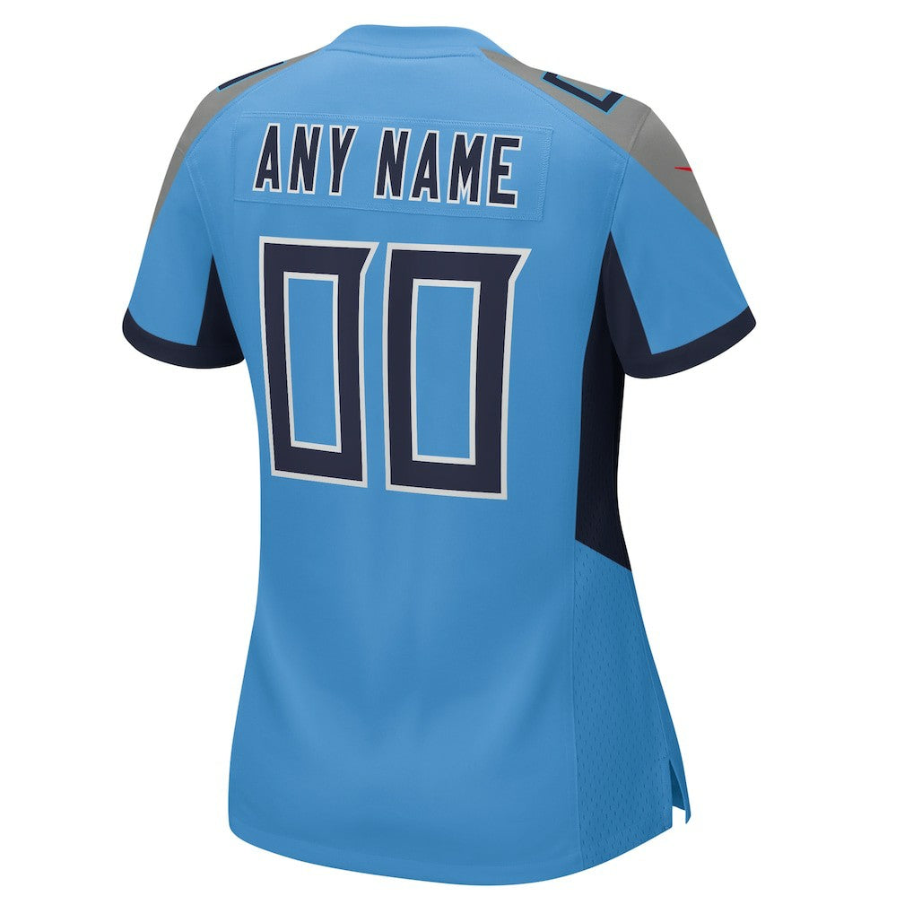Tennessee Titans Women's Alternate Custom Game Jersey - Light Blue | Nike sale