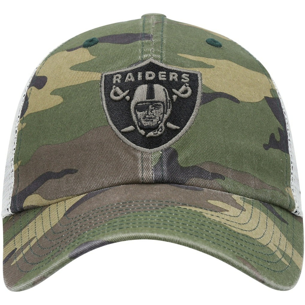 Las Vegas Raiders '47 Branson Trucker Clean Up Hat - Camo discount