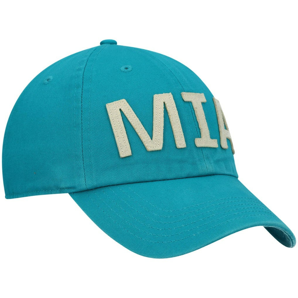 Miami Dolphins '47 Women's Finley Clean Up Adjustable Hat - Aqua discount