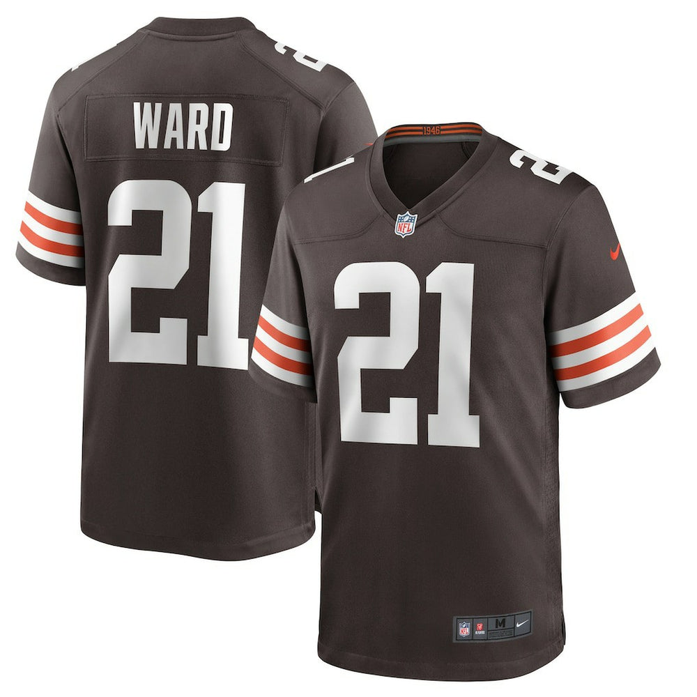 Denzel Ward Cleveland Browns Player Game Jersey - Brown | Nike sale