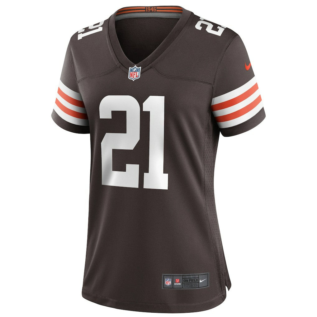 Denzel Ward Cleveland Browns Women's Player Game Jersey - Brown | Nike for sale