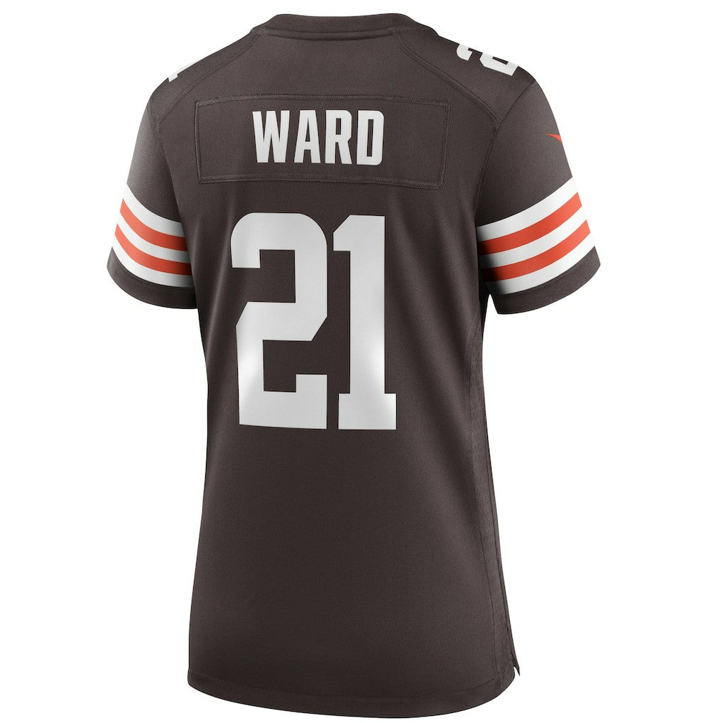 Denzel Ward Cleveland Browns Women's Player Game Jersey - Brown | Nike for sale
