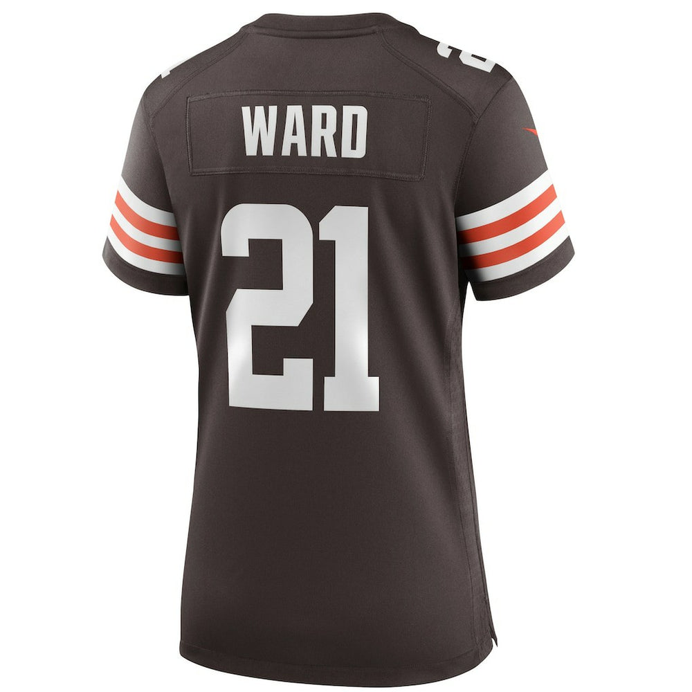 Denzel Ward Cleveland Browns Women's Player Game Jersey - Brown | Nike for sale