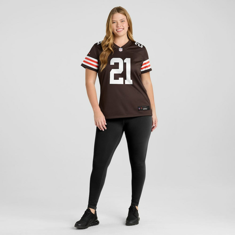 Denzel Ward Cleveland Browns Women's Player Game Jersey - Brown | Nike for sale