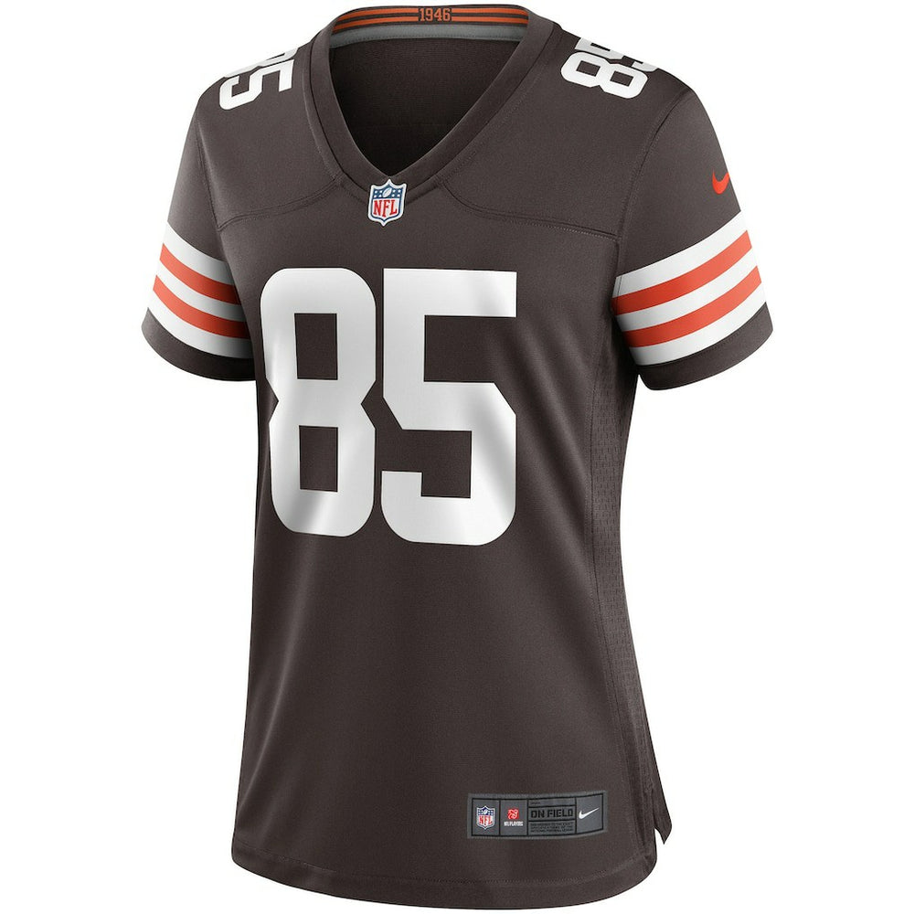 David Njoku Cleveland Browns Women's Player Game Jersey - Brown | Nike on sale
