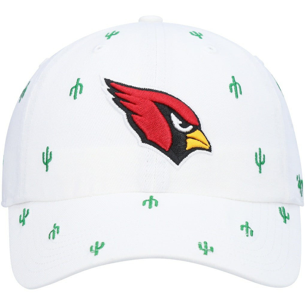 Arizona Cardinals '47 Women's Confetti Clean Up Adjustable Hat - White online