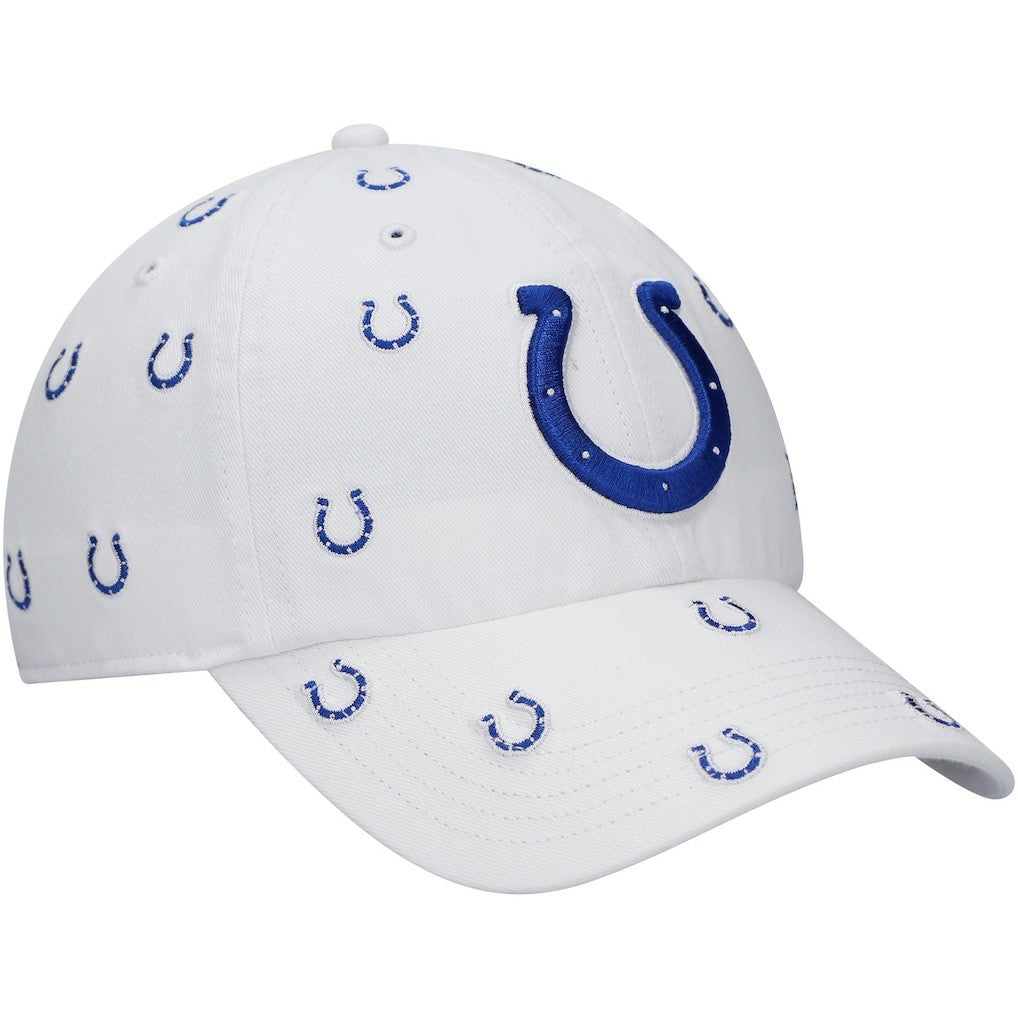 Indianapolis Colts '47 Women's Confetti Clean Up Adjustable Hat - White cheap