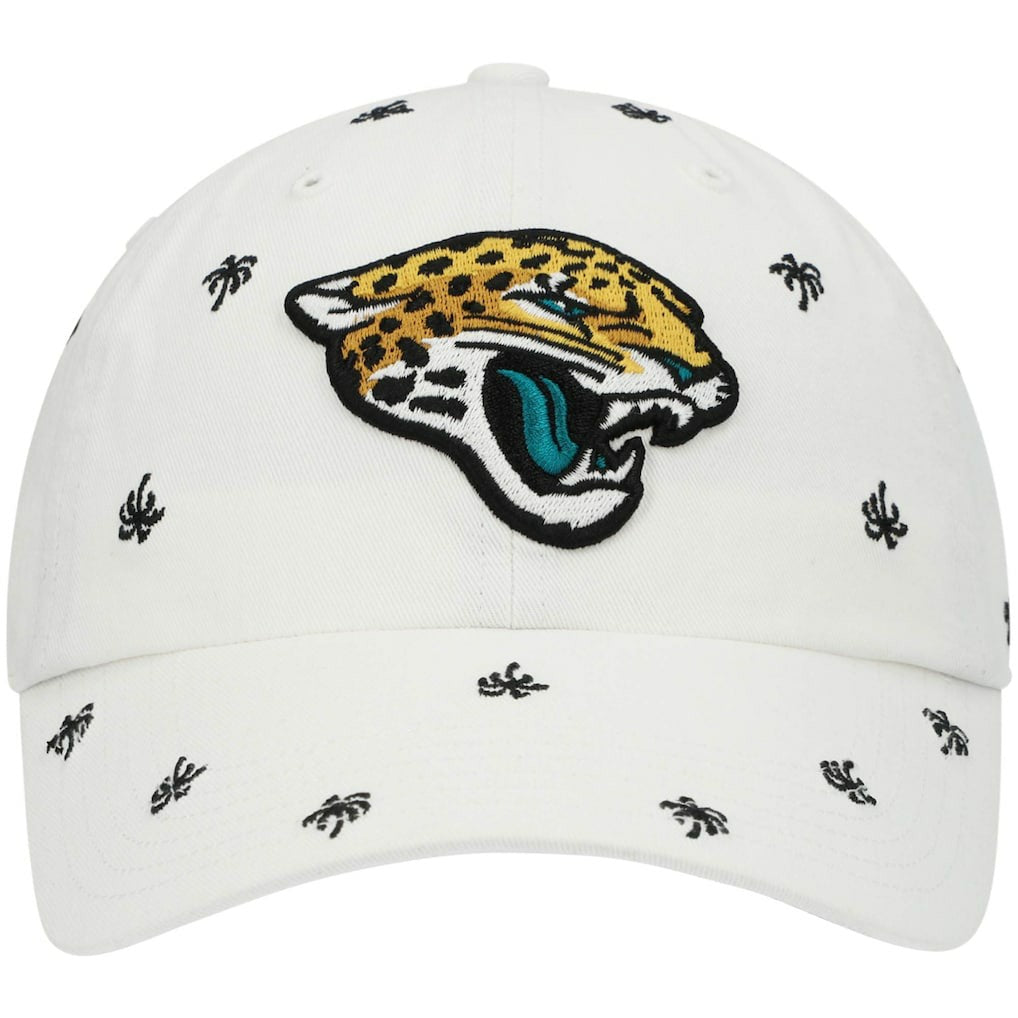 Jacksonville Jaguars '47 Women's Confetti Clean Up Adjustable Hat - White cheap