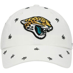 Jacksonville Jaguars '47 Women's Confetti Clean Up Adjustable Hat - White cheap