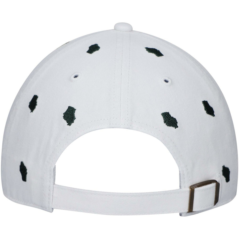 Green Bay Packers '47 Women's Confetti Clean Up Adjustable Hat - White cheap