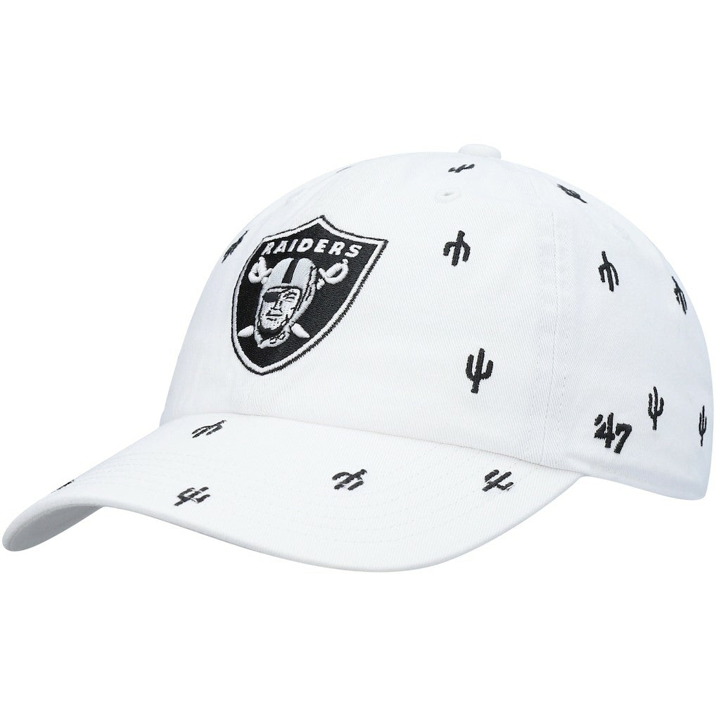 Las Vegas Raiders '47 Women's Confetti Clean Up Adjustable Hat - White outlet