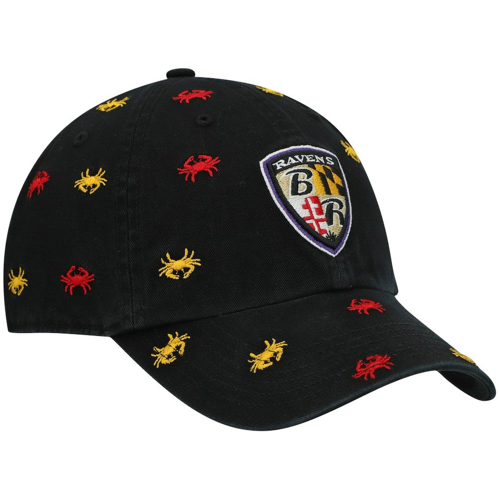 Baltimore Ravens '47 Women's Confetti Clean Up Adjustable Hat - Black online