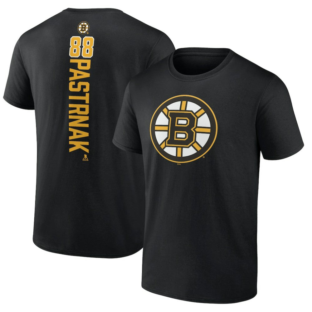 David Pastrnak Boston Bruins Playmaker T-Shirt Black