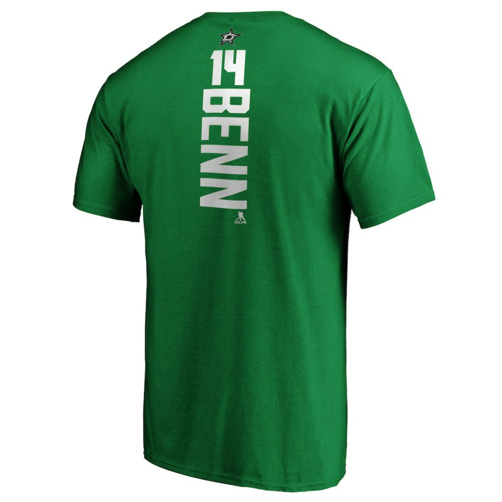 Jamie Benn Dallas Stars Playmaker T-Shirt Kelly Green