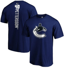Elias Pettersson Vancouver Canucks Playmaker T-Shirt Royal