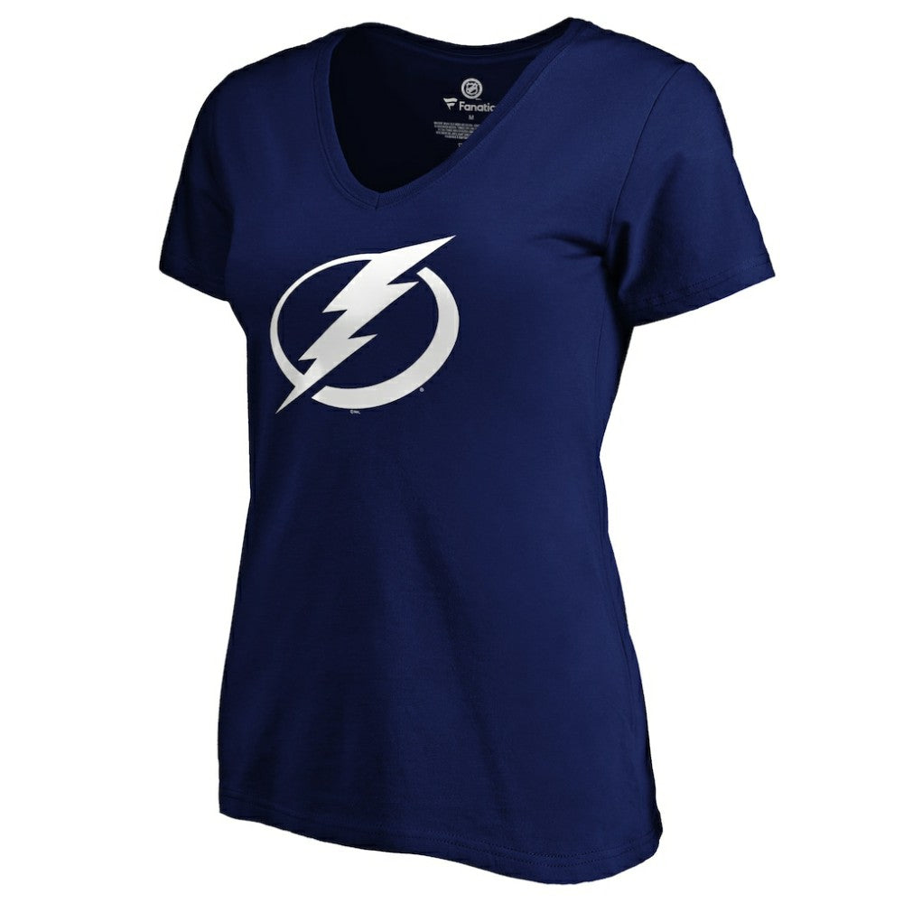 Nikita Kucherov Tampa Bay Lightning Women's Playmaker V-Neck T-Shirt Royal