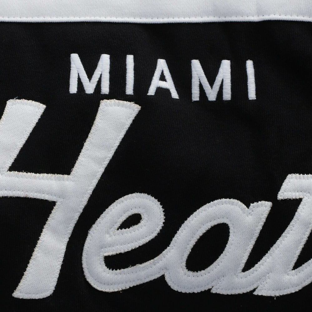 Miami Heat Head Coach Pullover Hoodie - Red/Black | Mitchell & Ness shop