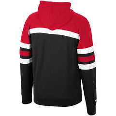 Miami Heat Head Coach Pullover Hoodie - Red/Black | Mitchell & Ness shop