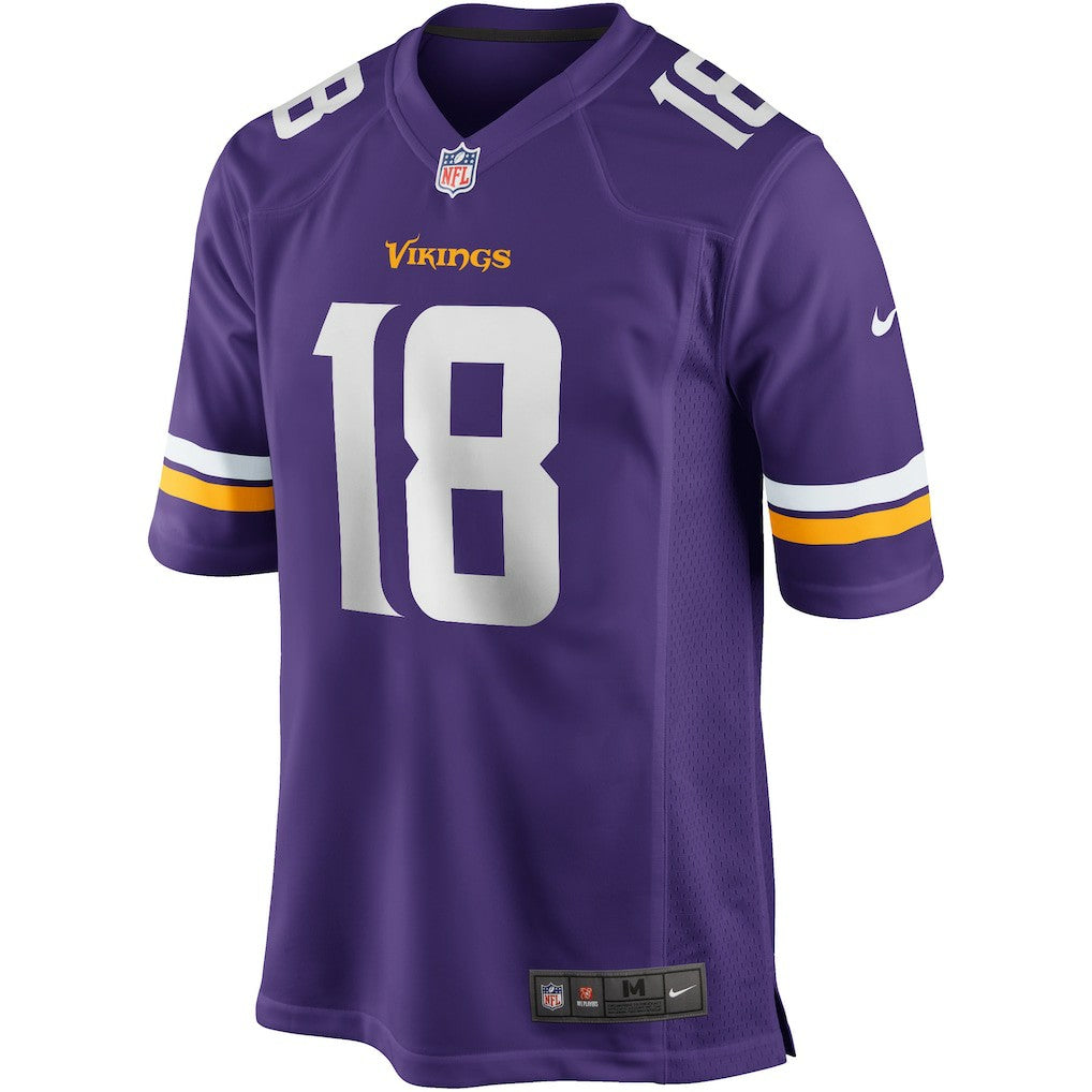 Justin Jefferson Minnesota Vikings Game Jersey - Purple | Nike on sale