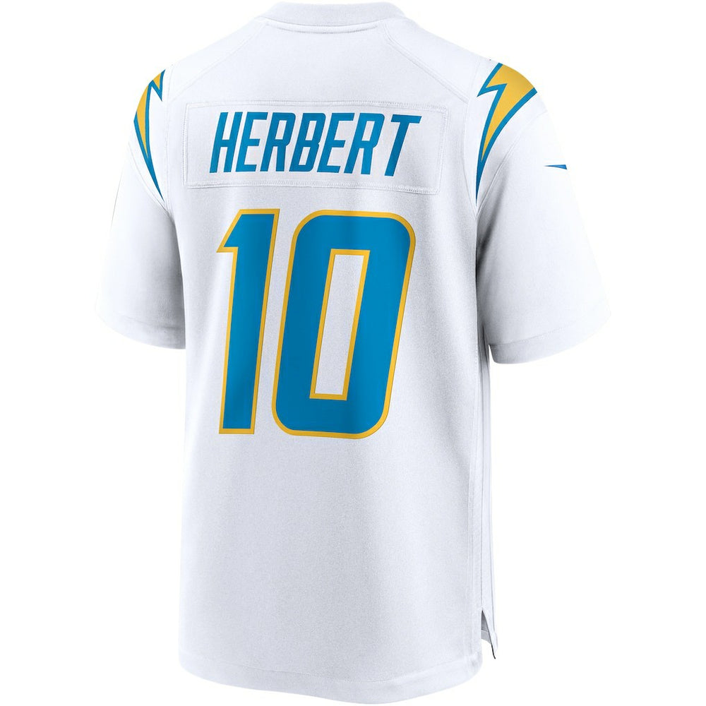 Justin Herbert Los Angeles Chargers Game Jersey - White | Nike for sale