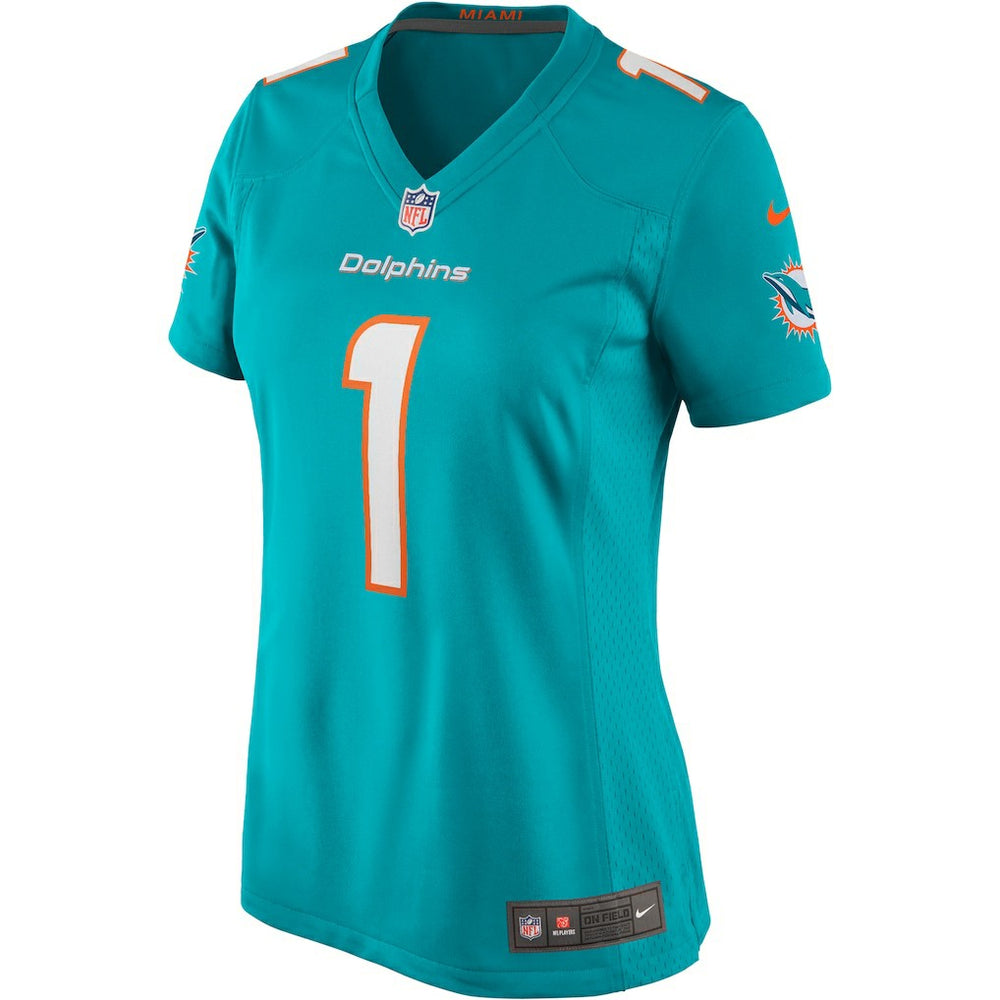 Tua Tagovailoa Miami Dolphins Women's Game Jersey - Aqua | Nike on sale