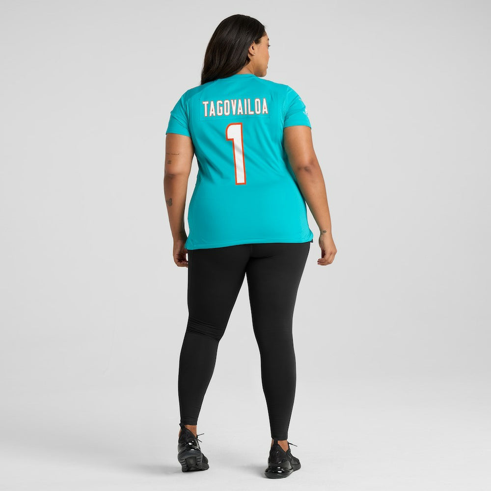 Tua Tagovailoa Miami Dolphins Women's Game Jersey - Aqua | Nike on sale