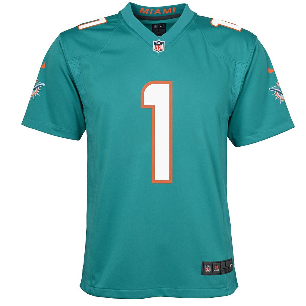 Tua Tagovailoa Miami Dolphins Youth Game Jersey - Aqua | Nike cheap
