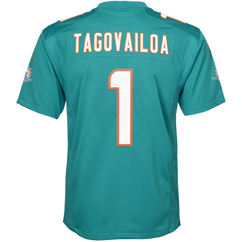 Tua Tagovailoa Miami Dolphins Youth Game Jersey - Aqua | Nike cheap