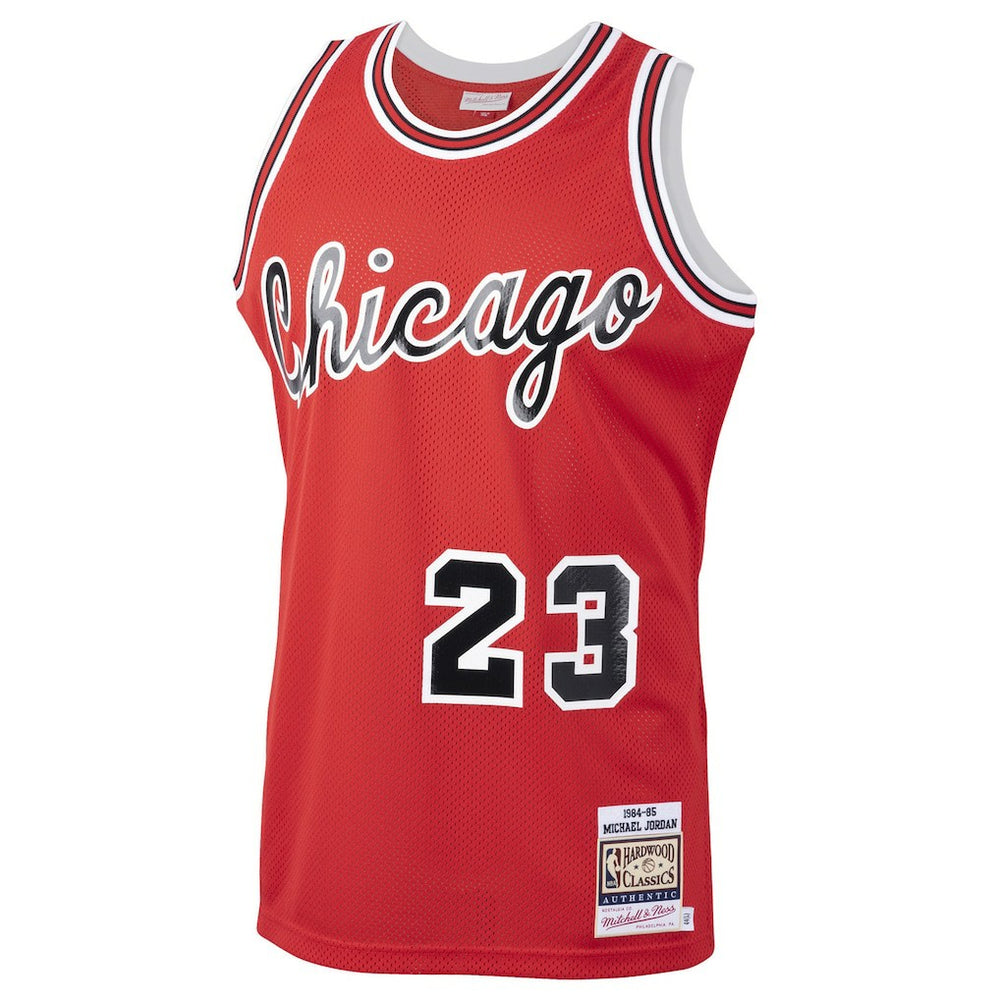 Michael Jordan Chicago Bulls 1984/85 Hardwood Classics Rookie Authentic Jersey sale - Red | Mitchell & Ness online