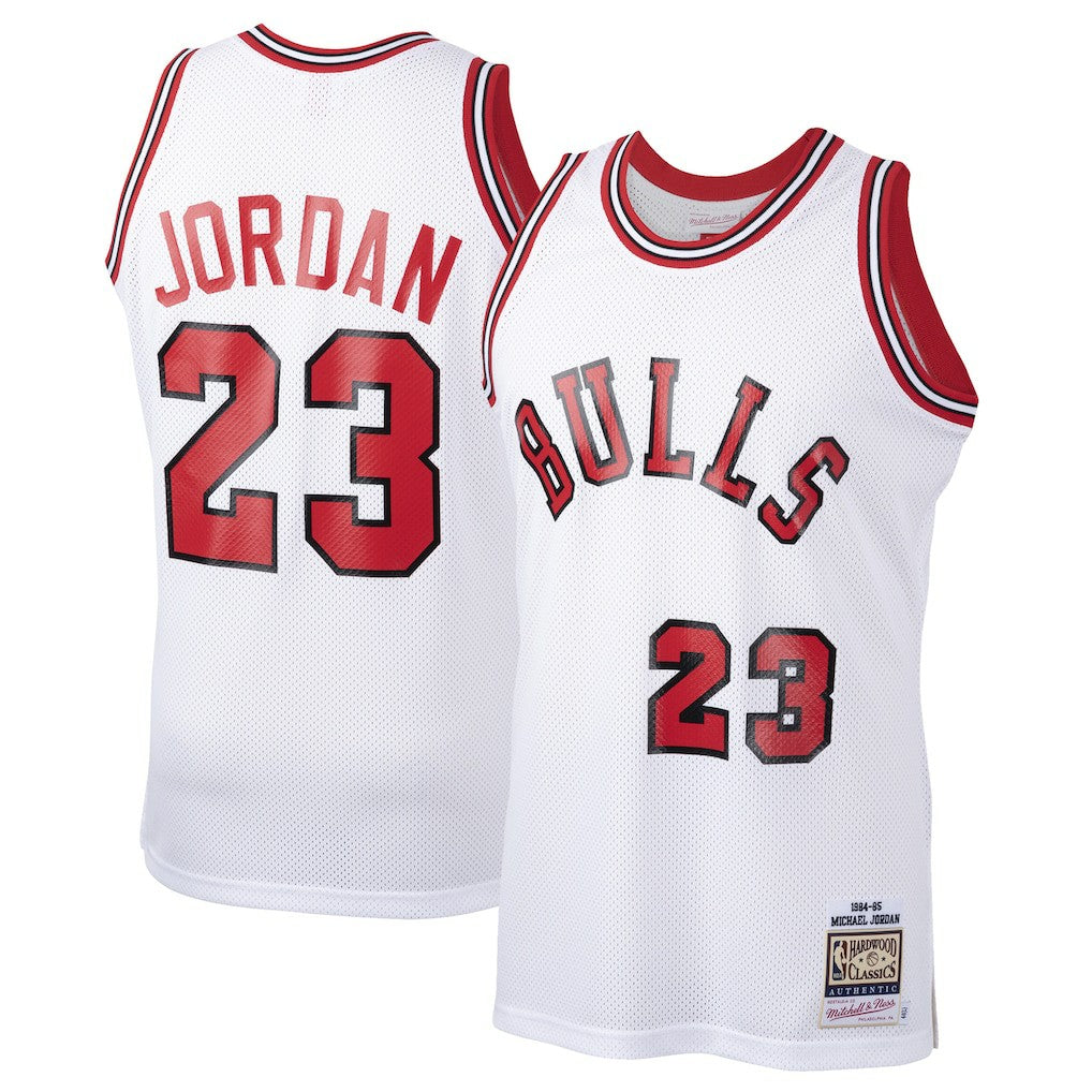 Michael Jordan Chicago Bulls 1984/85 Hardwood Classics Rookie Authentic Jersey sale - White | Mitchell & Ness shop