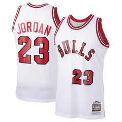 Michael Jordan Chicago Bulls 1984/85 Hardwood Classics Rookie Authentic Jersey sale - White | Mitchell & Ness shop
