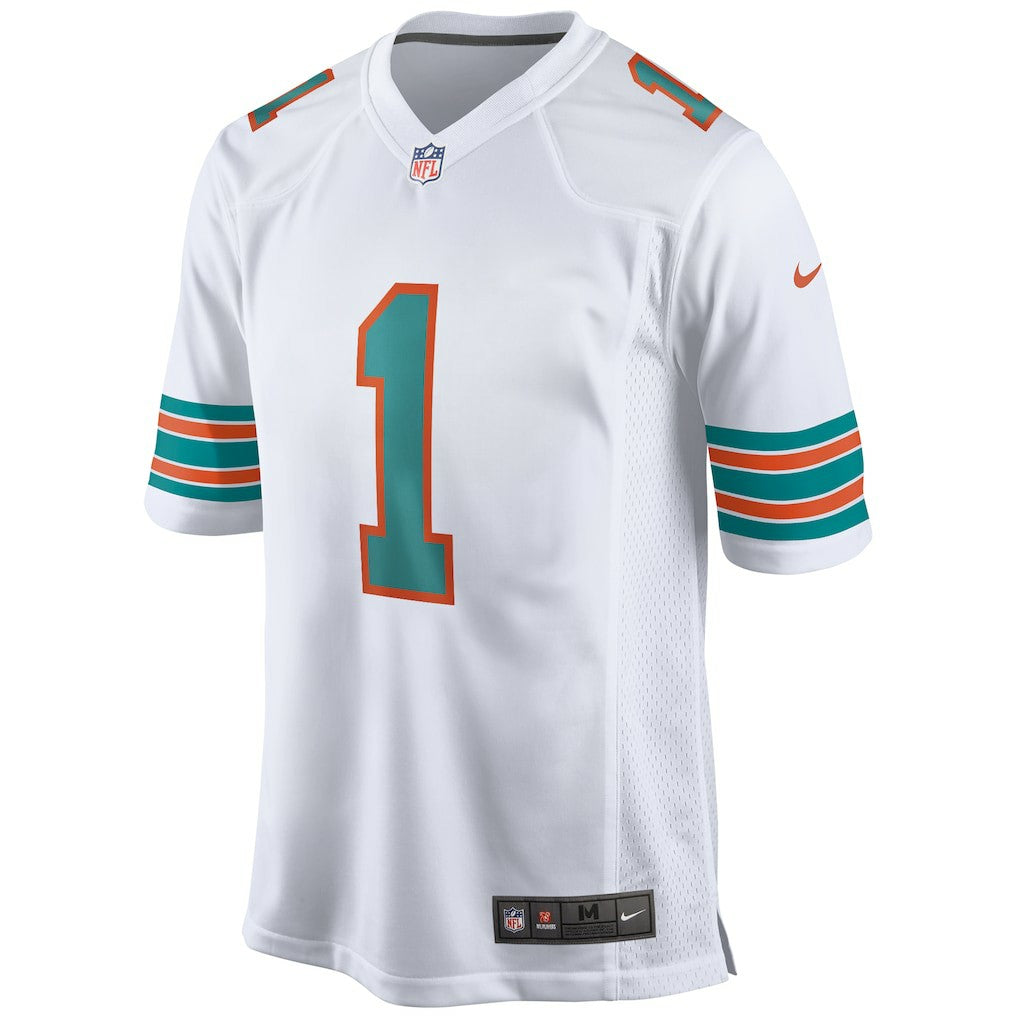 Tua Tagovailoa Miami Dolphins 2nd Alternate Game Jersey - White | Nike online