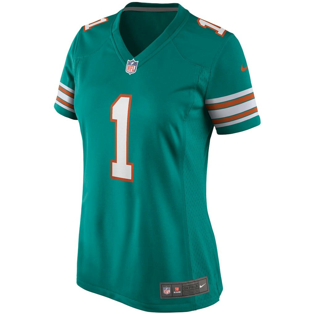 Tua Tagovailoa Miami Dolphins Women's Alternate Game Jersey - Aqua | Nike sale