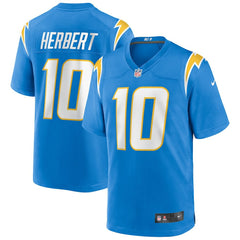 Justin Herbert Los Angeles Chargers Player Game Jersey - Powder Blue | Nike for sale