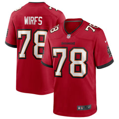 Tristan Wirfs Tampa Bay Buccaneers Player Game Jersey - Red | Nike on sale