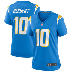 Justin Herbert Los Angeles Chargers Women's Player Game Jersey - Powder Blue | Nike for sale