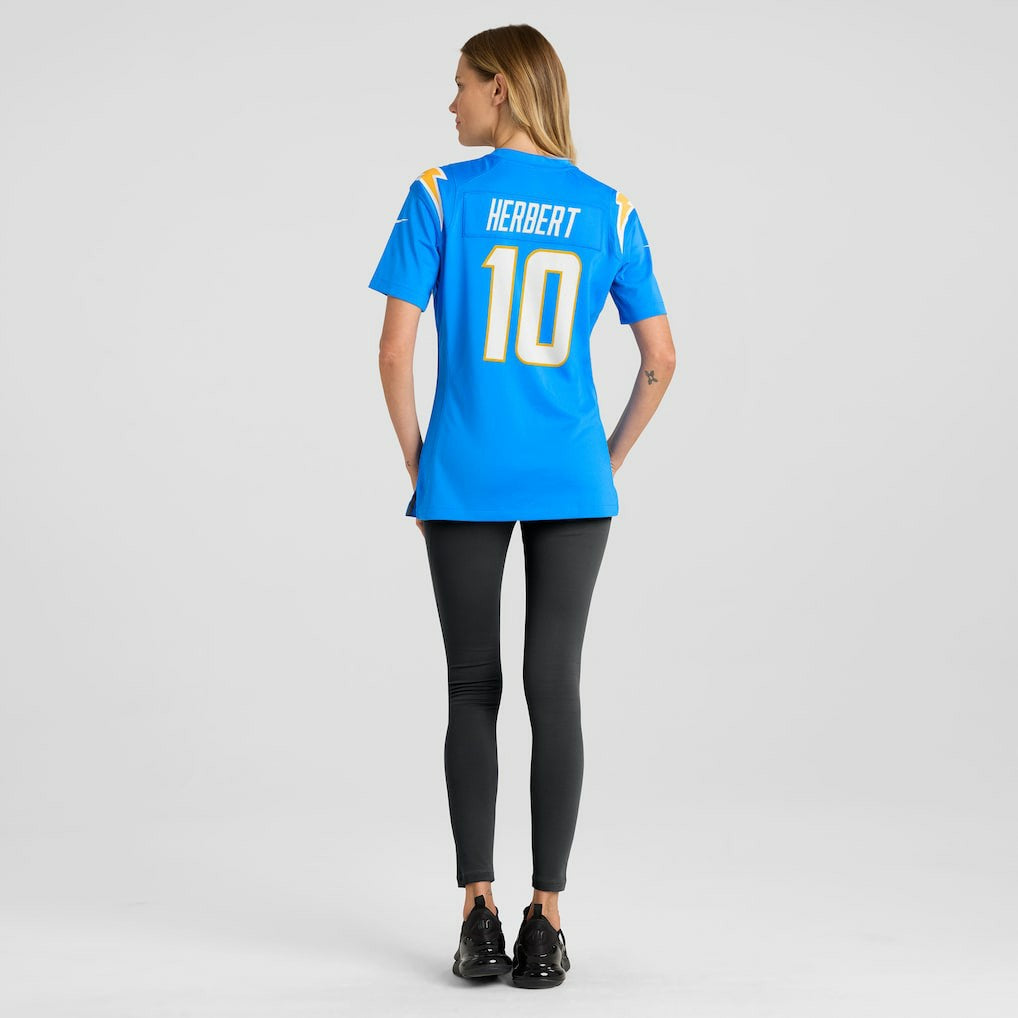 Justin Herbert Los Angeles Chargers Women's Player Game Jersey - Powder Blue | Nike for sale