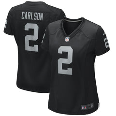 Daniel Carlson Las Vegas Raiders Women's Player Game Jersey - Black | Nike sale